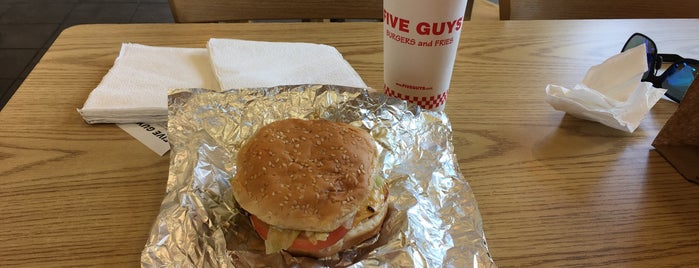 Five Guys is one of Tiffany.