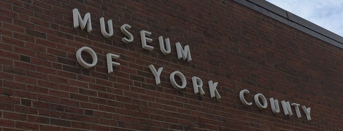 Museum of York County is one of Brian 님이 저장한 장소.