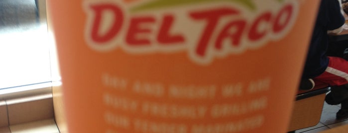 Del Taco is one of Favorite Hangout Spots.