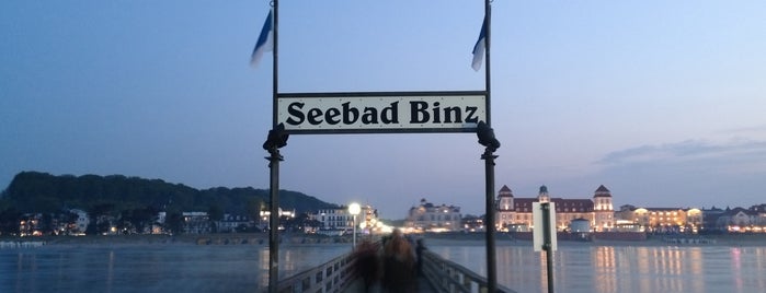 Seebrücke Binz is one of Orte, die Krzysztof gefallen.