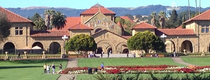 Stanford University is one of Tempat yang Disimpan Barry.