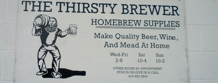 Thirsty Brewer is one of Places Frequented.