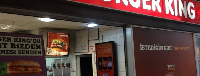 Burger King is one of Gittiğim Yerler2.