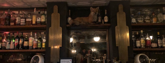 The Fox Bar & Cocktail Club is one of The 13 Best Places with Happy Hour Drinks in Nashville.