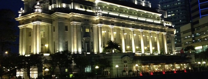 The Fullerton Hotel is one of Luxury Hotels.