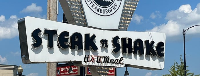 Steak 'n Shake is one of Feed Your Face in Springfield.