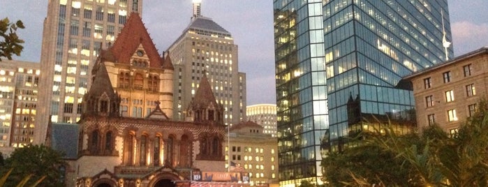 Copley Square is one of Boston.