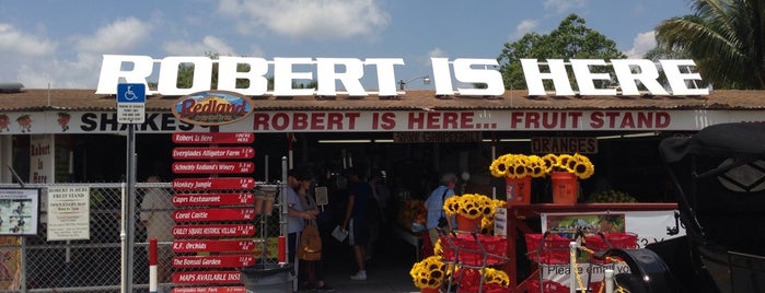 Robert Is Here Fruit Stand & Farm is one of MIA.