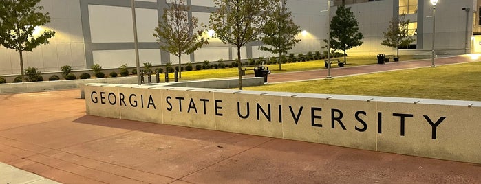Georgia State University Courtyard is one of GSU.