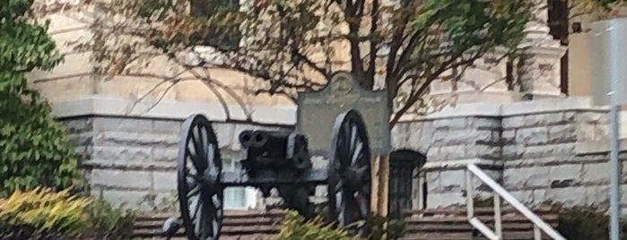 Double-Barrelled Cannon is one of Athens, GA.