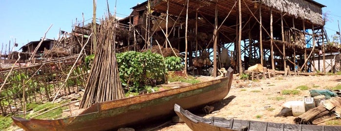 Kampong Phluk (Floating village) is one of Made in Cambodia ♥.