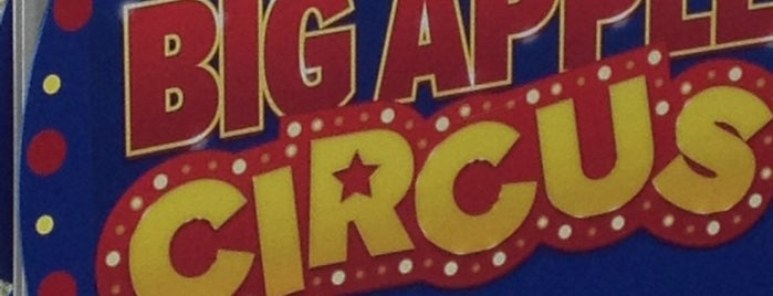 Big Apple Circus is one of Kimmie'nin Kaydettiği Mekanlar.