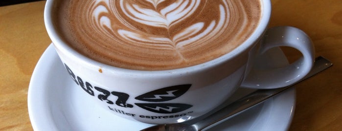 Buzz: Killer Espresso is one of cafés - 5.