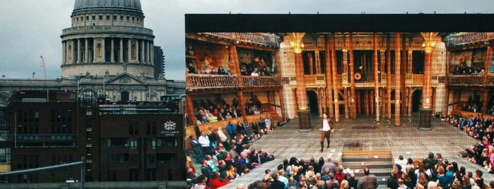 Shakespeare's Globe Theatre is one of London 2016.