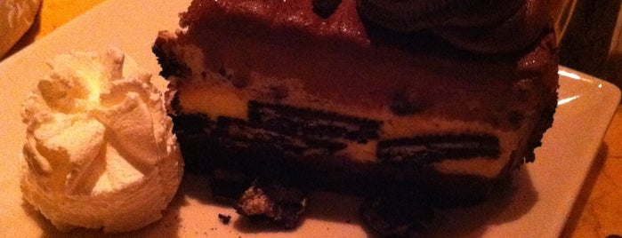 The Cheesecake Factory is one of favorites.