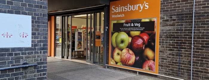 Sainsbury's is one of Woolwich.