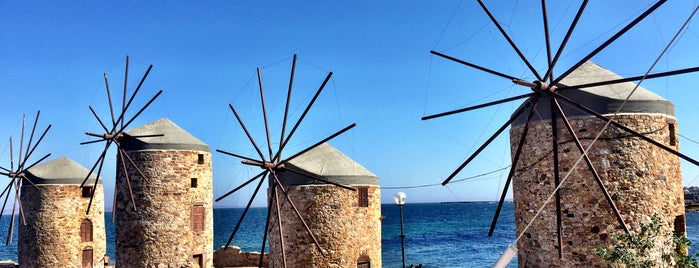 Chios Windmills is one of Lieux qui ont plu à Anil.