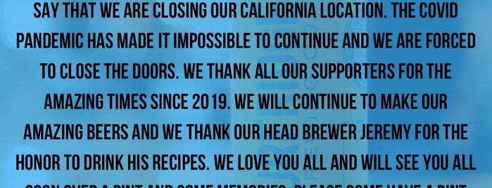 Surfridge Brewing Co. is one of CA-LA County Breweries.