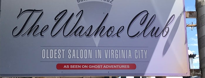 Old Washoe Club is one of American Bucket List.