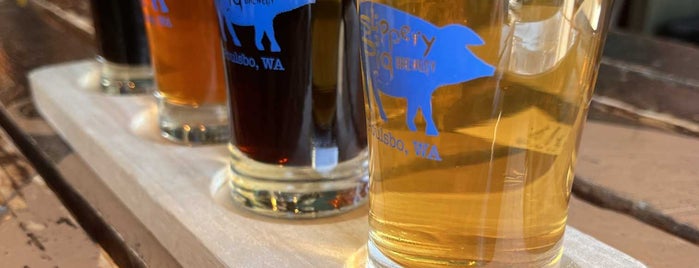 Slippery Pig Brewery is one of Seattle.