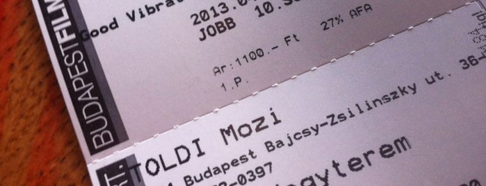 Toldi Mozi is one of buddapest more.