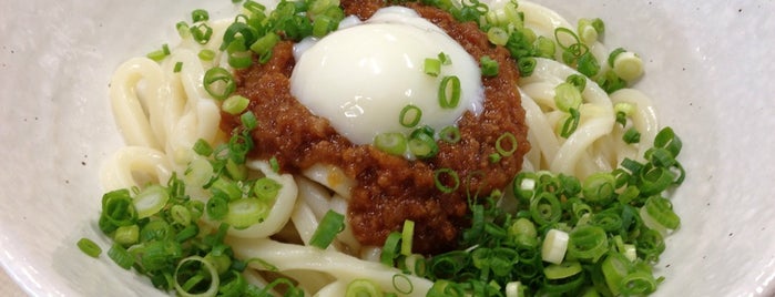 手打うどん てっちゃん is one of めざせ全店制覇～さぬきうどん生活～　Category:Ramen or Noodle House.