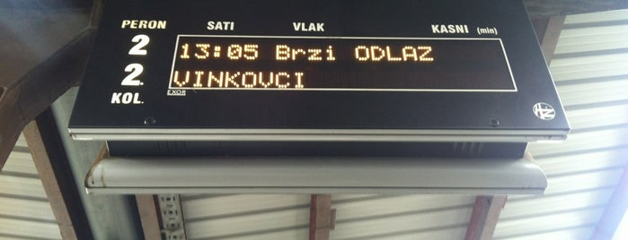 Glavni kolodvor Zagreb is one of Trens e Metrôs!.