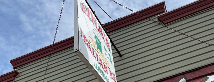 Gina's Italian Ice is one of Berwyn.