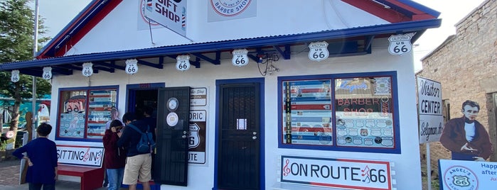 Angel Delgadillo's Barber Shop is one of Route 66 Roadtrip.