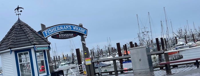 Steveston Fisherman's Wharf is one of Vancouver Eats.