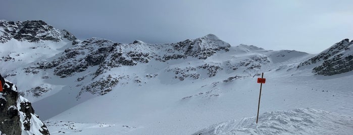Blackcomb Glacier is one of Whistler, BC.