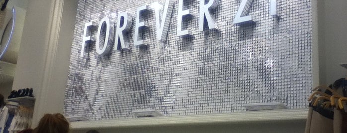 Forever 21 is one of NYC.