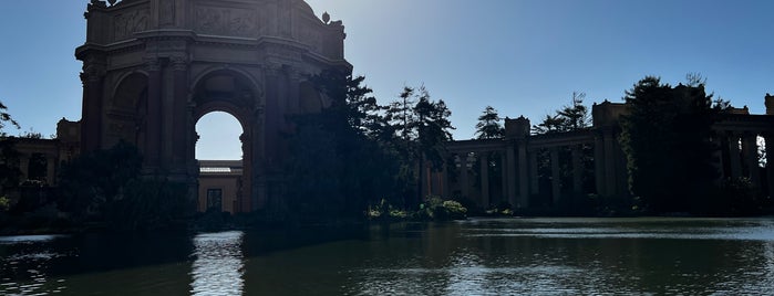Palace of Fine Arts Lagoon is one of Sf places.