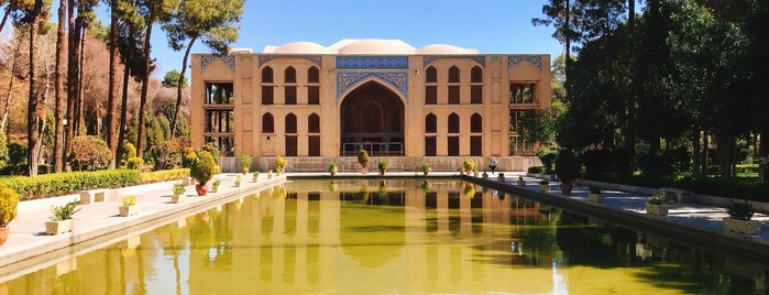 Hasht-Behesht Palace and Garden is one of Isfahan.