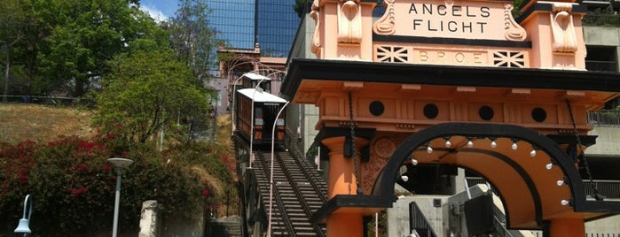 Angels Flight Railway is one of Take out of towners to.