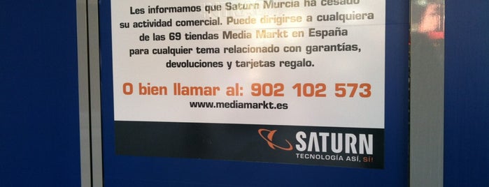 Saturn is one of Centros comerciales.