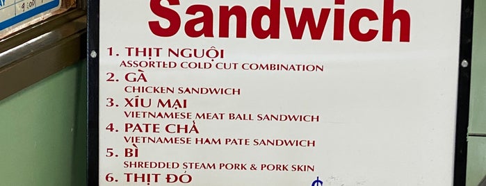 Nhu Lan Sandwich is one of Virginia/Maryland.
