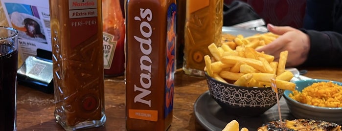 Nando's is one of Saved places.