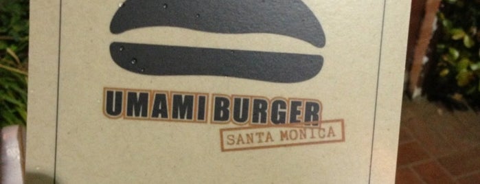 Umami Burger is one of Places to Dine.