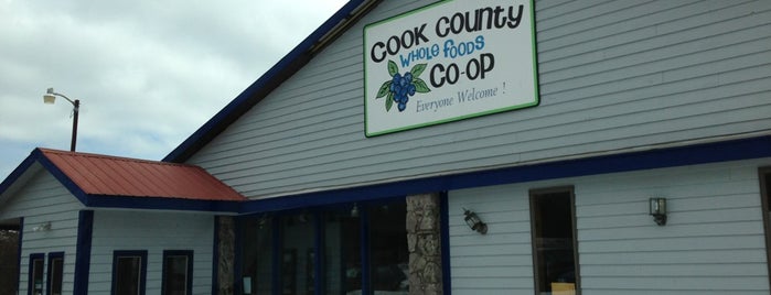 Cook County Whole Foods Co-op is one of UP & North Shore/Duluth.