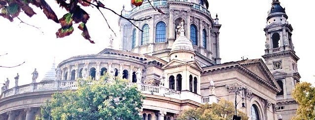 Szent István Bazilika is one of Budapest.