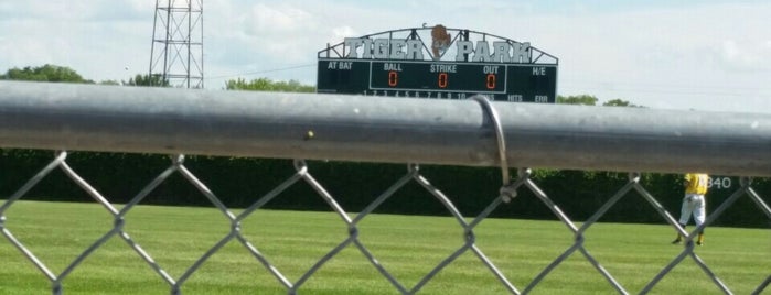 Tiger Park is one of Belle Plaine.