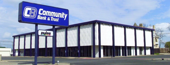 Community Bank & Trust is one of Mondays.