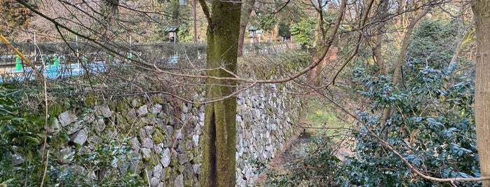 高岡城 土橋 石垣 is one of 日本の100名城.