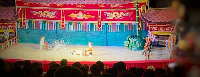 Vietnamese Water Puppet Show is one of Southeast Asia Travel.