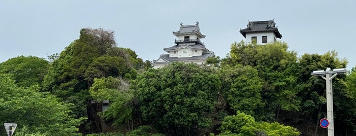 Kakegawa Castle is one of 「どうする家康」ゆかりのスポット.