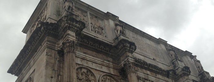 Триумфальная арка Константина is one of #4sqCities #Roma - 100 Tips for travellers!.