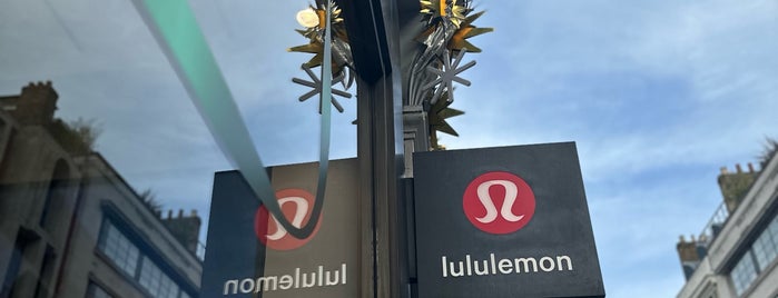 Lululemon is one of London shopping.