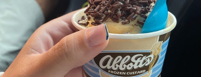 Abbott's Frozen Custard is one of Alex & G.