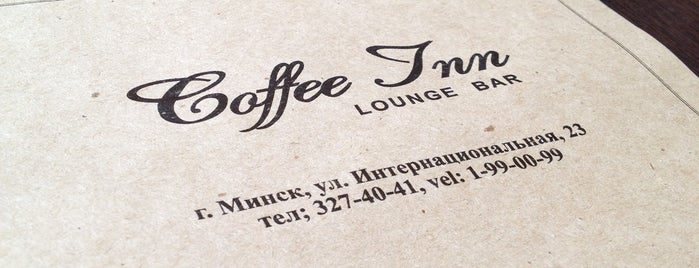 Coffee Inn is one of Бургеры в Минске.